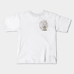 Pine tree character Kids T-Shirt